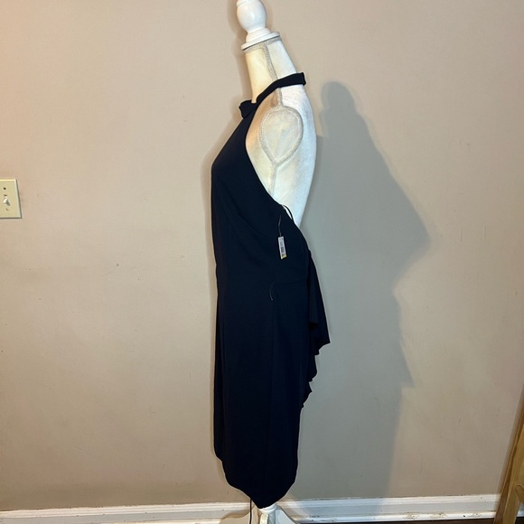 💃🏻Alex Evening Elegant Navy Halter Dress - Picture 3 of 6